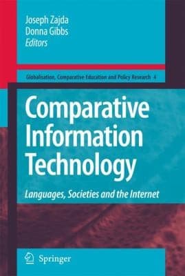 Tapa de Comparative Information Technology Languages Societies And The Internet