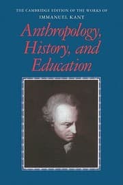 Tapa de Kant Anthropology History And Education