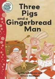 Tapa de Three Little Pigs And A Gingerbread Man