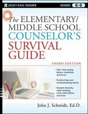Tapa de The Elementarymiddle School Counselors Survival Guide