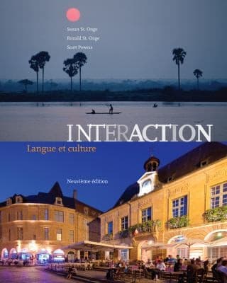 Tapa de Interaction Langue Et Culture