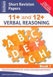 Tapa de Anthem Short Revision Papers 11 And 12 Verbal Reasoning