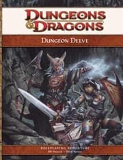 Tapa de Dungeon Delve Roleplaying Game Supplement