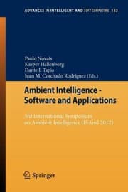 Tapa de Ambient Intelligence Software And Applications 3rd International Symposium On Ambient Intelligence Isami 2012