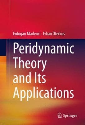 Tapa de Peridynamic Theory And Its Applications