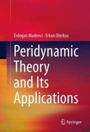 Tapa de Peridynamic Theory And Its Applications