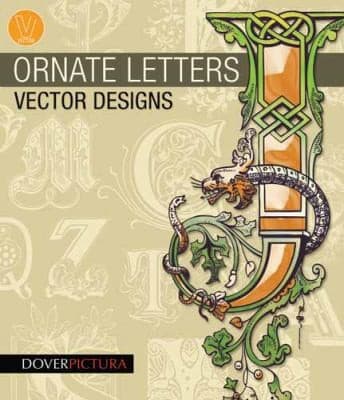 Tapa de Ornate Letters Vector Designs