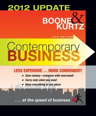 Tapa de Contemporary Business 2012 Update Binder Ready Version
