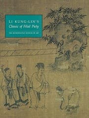 Tapa de Li Kunglins Classic Of Filial Piety