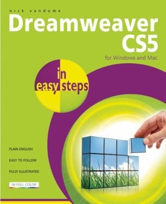 Tapa de Dreamweaver Cs5 In Easy Steps
