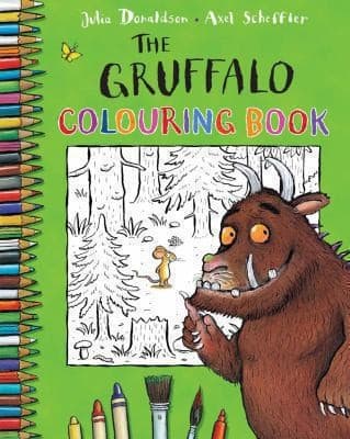 Tapa de The Gruffalo Colouring Book
