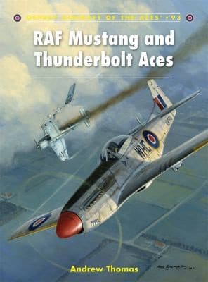 Tapa de Raf Mustang And Thunderbolt Aces