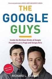 Tapa de The Google Guys Inside The Brilliant Minds Of Google Founders Larry Page And Sergey Brin