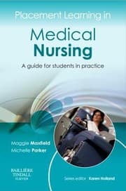 Tapa de Placement Learning In Medical Nursing A Guide For Students In Practice