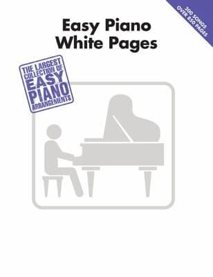 Tapa de Easy Piano White Pages