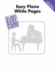 Tapa de Easy Piano White Pages