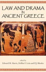 Tapa de Law And Drama In Ancient Greece