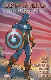 Tapa de Captain America America First