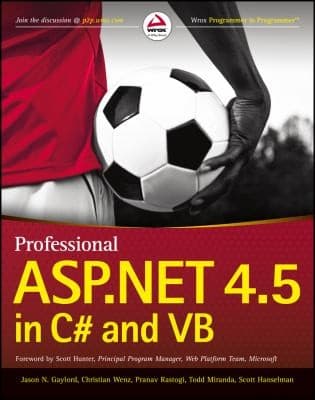 Tapa de Professional Aspnet 45 In C And Vb