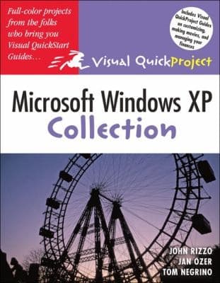 Tapa de Microsoft Windows Xp Visual Quickproject Guide Collection