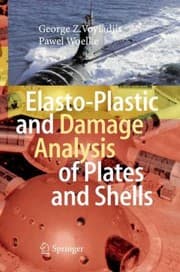 Tapa de Elastoplastic And Damage Analysis Of Plates And Shells
