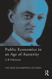 Tapa de Public Economics In An Age Of Austerity