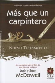Tapa de Mas Que Un Carpintero More Than A Carpenter Nuevo Testamento Nt