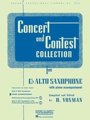 Tapa de Concert and Contest Collection for Eb Alto Saxophone