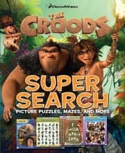 Tapa de Croods Super Search Picture Puzzles Mazes And More