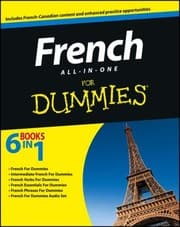 Tapa de French Allinone For Dummies