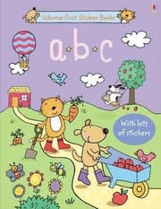 Tapa de ABC Sticker Book
            
                Usborne Sticker Books