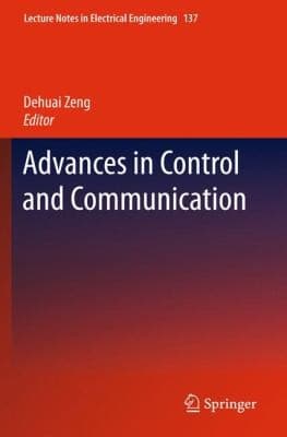 Tapa de Advances In Control And Communication