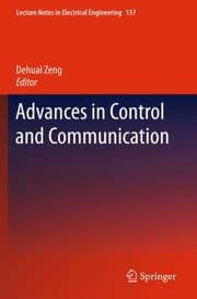 Tapa de Advances In Control And Communication