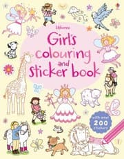 Tapa de Girls Colouring and Sticker Book