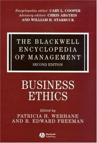 Tapa de Business Ethics