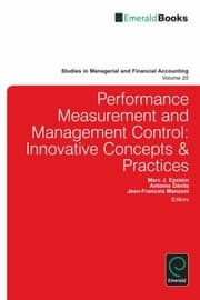 Tapa de Performance Measurement And Management Control Innovative Concepts And Practices