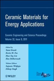 Tapa de Ceramic Materials For Energy Applications A Collection Of Papers Presented At The 35th International Conference On Advanced Ceramics And Composites January 2328 2011 Daytona Beach Florida