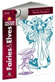 Tapa de Fairies And Elves 300 Royaltyfree Vector Designs