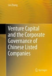 Tapa de Venture Capital And The Corporate Governance Of Chinese Listed Companies