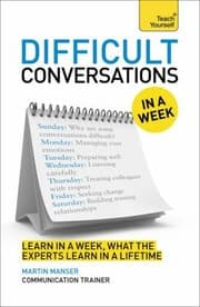 Tapa de Difficult Conversations At Work In A Week