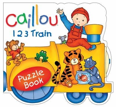 Tapa de Caillou 1 2 3 Train