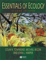Tapa de Essentials of ecology