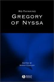 Tapa de Rethinking Gregory of Nyssa