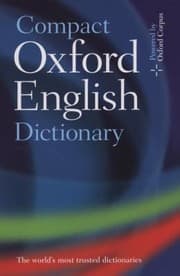 Tapa de Compact Oxford English Dictionary Of Current English