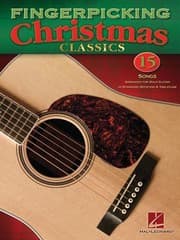 Tapa de Fingerpicking Christmas Classics 15 Songs Arranged For Solo Guitar In Standard Notation And Tablature