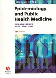 Tapa de Lecture notes on epidemiology and public health medicine