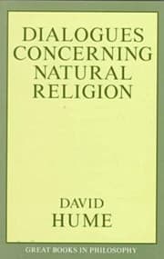 Tapa de Dialogues Concerning Natural Religion