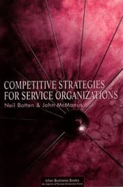Tapa de Competitive Strategies For Service Organisations