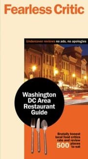 Tapa de Fearless Critic Washington Dc Area Restaurant Guide