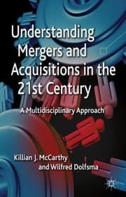 Tapa de Understanding Mergers And Acquisitions In The 21st Century A Multidisciplinary Approach